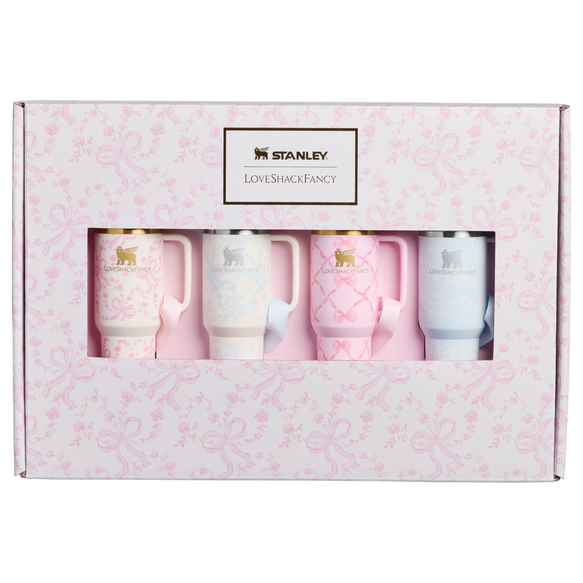 Stanley 1913 x LoveShackFancy Holiday Quencher ProTour Ornament Set - Active Fresh Choice Pick