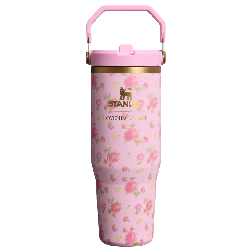 Stanley 1913 x LoveShackFancy IceFlow™ Flip Straw Tumbler - Outdoor Set