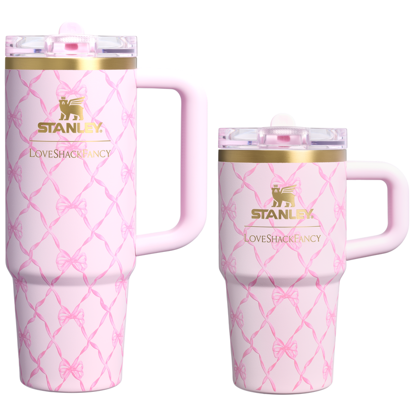 Stanley 1913 x LoveShackFancy Holiday The Quencher® Details ProTour Tumbler Set | 2-pack - Daily Active Pack Pick